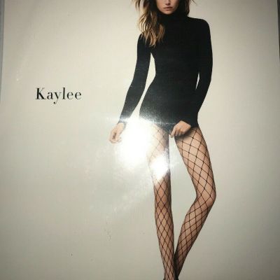 Wolford Kaylee Net Tights Size: Medium Color: Black 19172 - 07 Generic Package